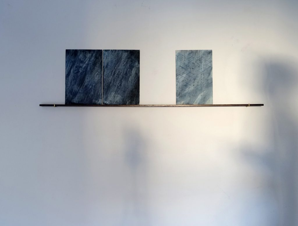 installation view, KASUGA (BERG ALS VERLORENES LAND)`2025, Tenri, Japanisch-Deutsche Kulturwekstatt, cologne, Kuenstlerin-Koeln