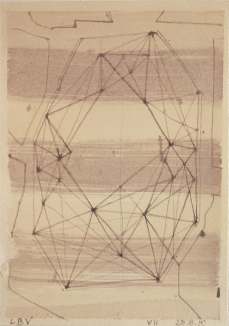 ´Bibi Chanoum II`, 2010, Portvine LBV (Niepoort) on paper, 21 cm x 14,8 cm, Kuenstlerin-Koeln