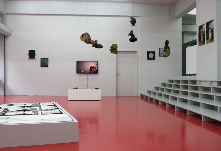 M-bodi-ment-A, exhibition view, 2021, Noha Eshkol, Carola Willbrand, Arnold Dreyblatt, Claudia Larissa Artz