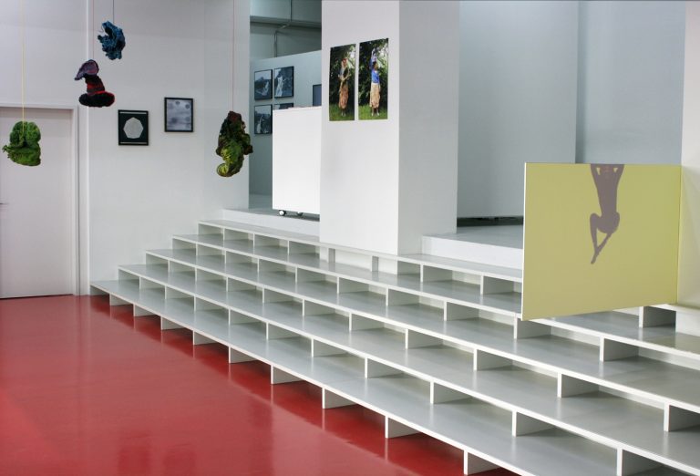 Deutscher Küntlerbund Berlin, M-bodi-ment-A, exhibition view, Abi Tariq, Carola Willbrand, Claudia larissa Artz, Andrea Morein