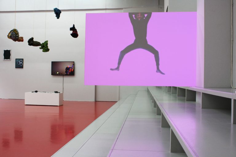 Deutscher Küntlerbund Berlin, M-bodi-ment-A, exhibition view, Abi Tariq, Carola Willbrand, Claudia Larissa Artz, Arnold Dreyblatt